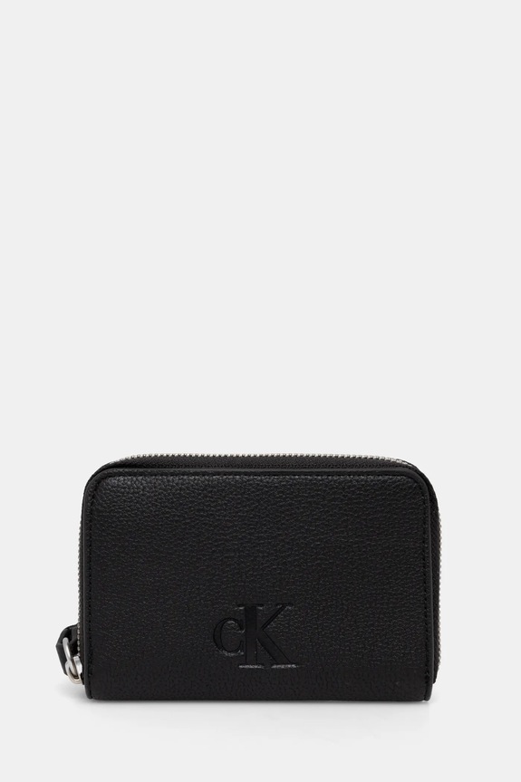 Calvin Klein Jeans portfel imitacja skóry licowej czarny K60K613058
