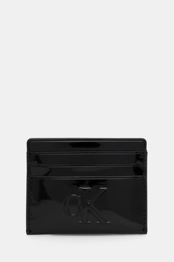 Etui za kartice Calvin Klein Jeans etui za kartice crna K60K613126