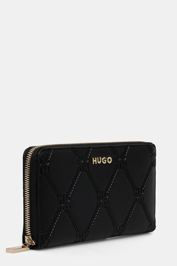 HUGO pénztárca 50535928 fekete SS25