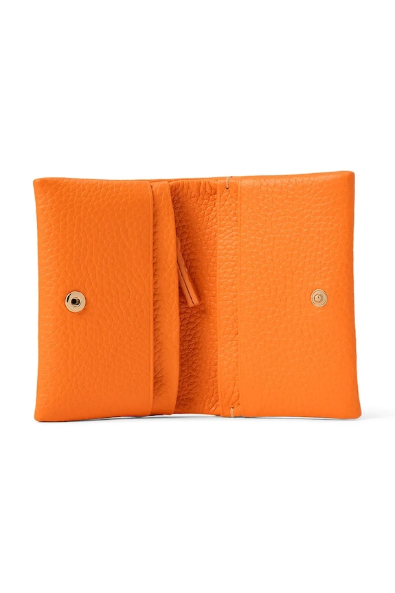 Accesorii Polo Ralph Lauren portofel de piele 427949873 portocaliu