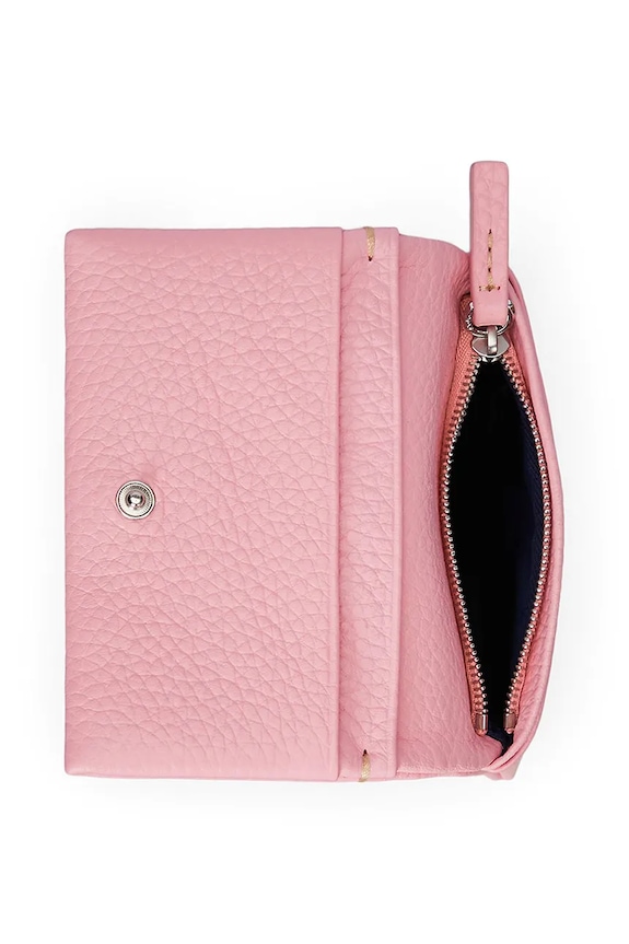 Akcesoria Polo Ralph Lauren portfel skórzany 427949873 różowy