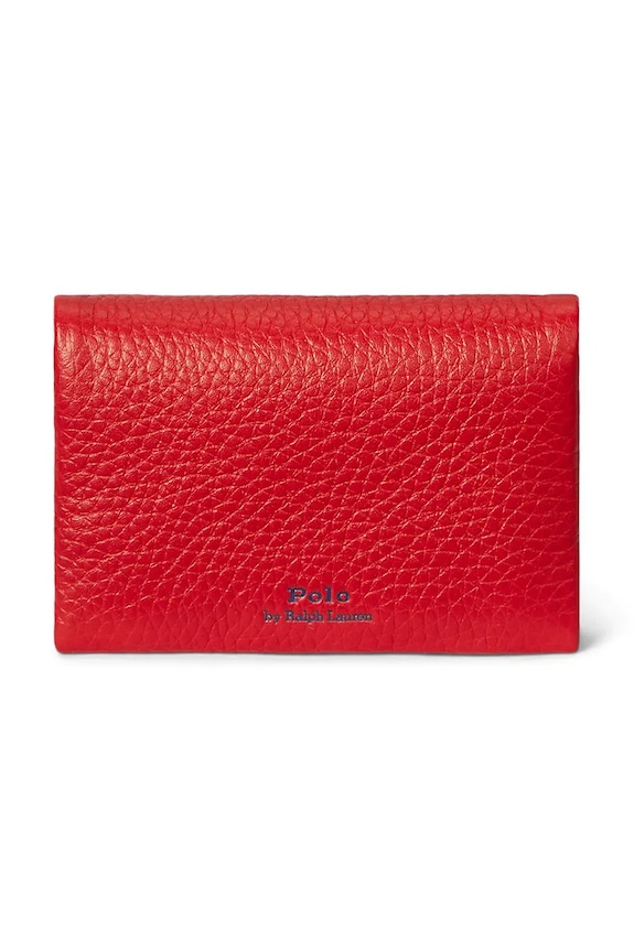 Polo Ralph Lauren portofel de piele 427949873 rosu SS26