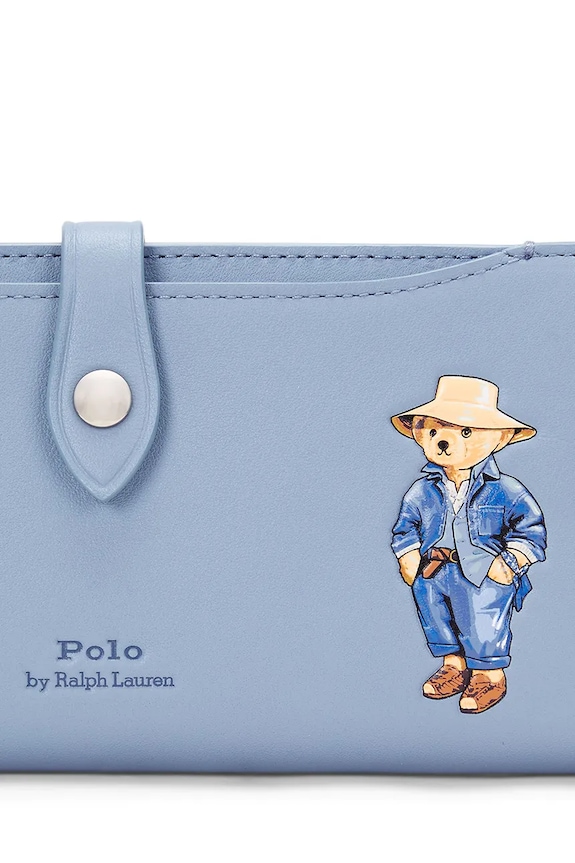 Kiegészítők Polo Ralph Lauren bőr pénztárca 427960632 kék