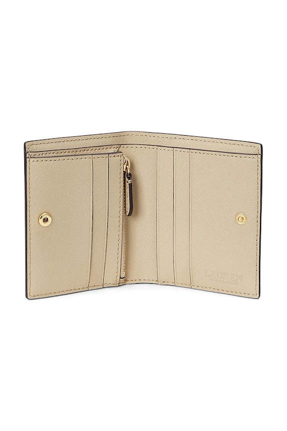 Accesorii Lauren Ralph Lauren portofel de damă din piele 432962112 bej