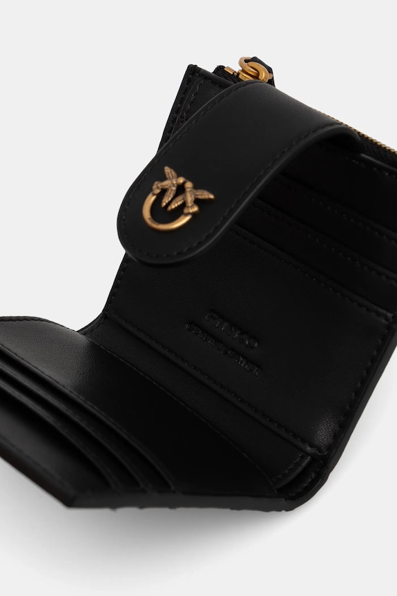 Accesorii Pinko portofel de piele 103610.A0F1 negru