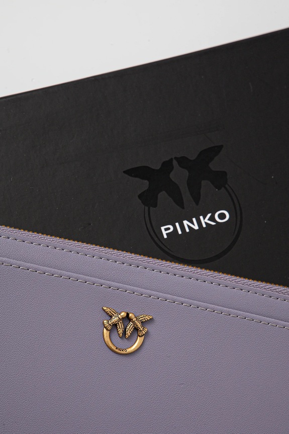 Pinko bőr pénztárca 103611.A0F1 lila