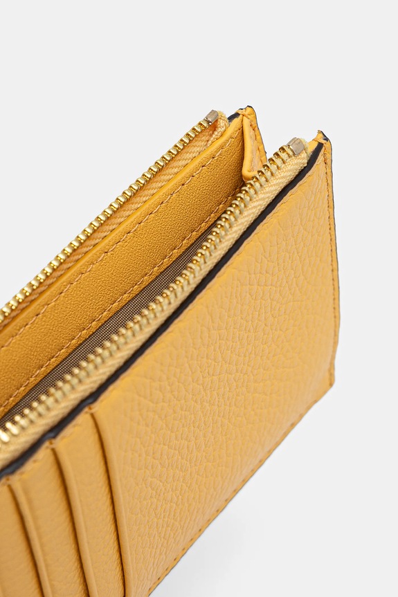 Furla portfel skórzany WP00310.HSF000.CRE00 żółty SS25