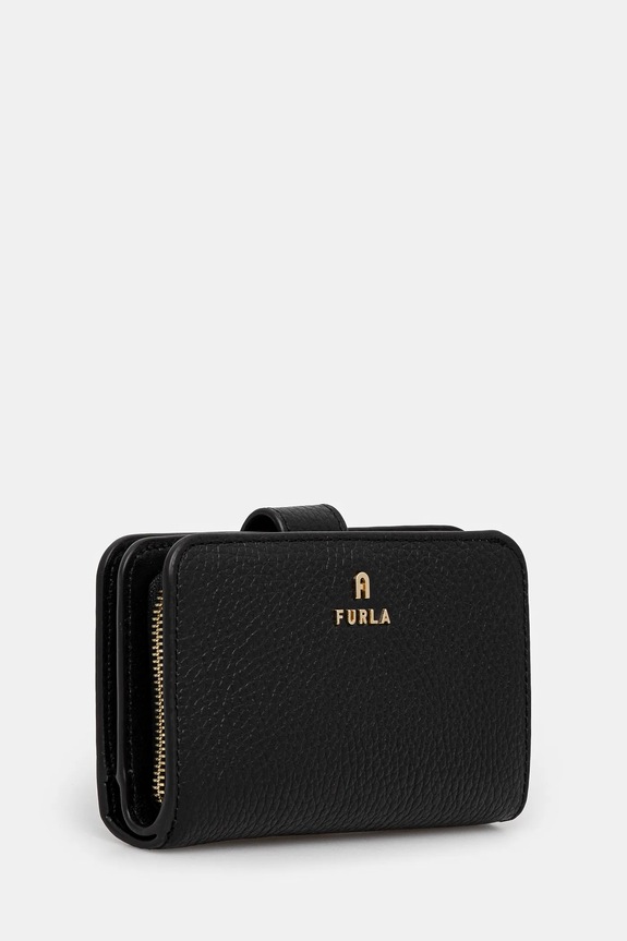 Furla portfel skórzany WP00314.HSF000.O6000 czarny SS25