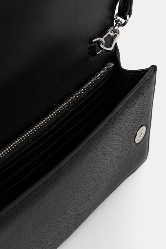 Karl Lagerfeld torebka skórzana A1W32037 czarny