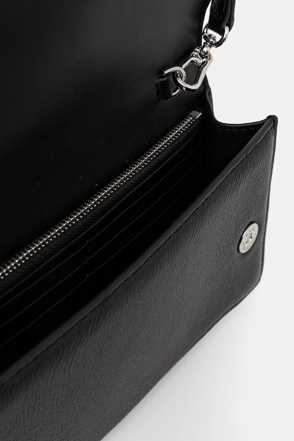 Karl Lagerfeld torebka skórzana A1W32037 czarny