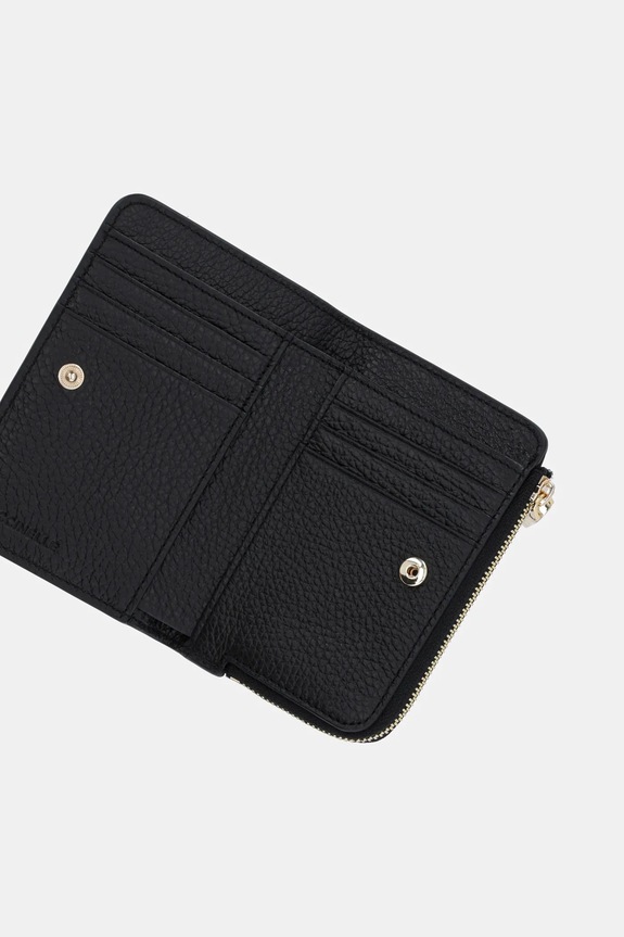 Accesorii Coccinelle portofel de piele E2.MW5.11.D1.01 negru