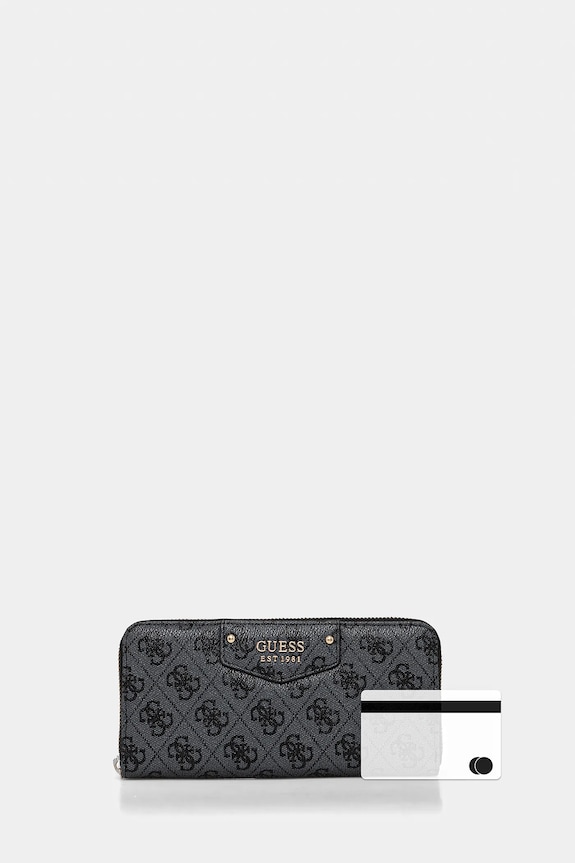 Πορτοφόλι Guess ECO BRENTON SWBG83.90146 γκρί