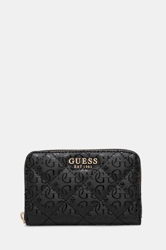 Peněženka Guess LAUREL vzorovaný černá SWGG85.00140