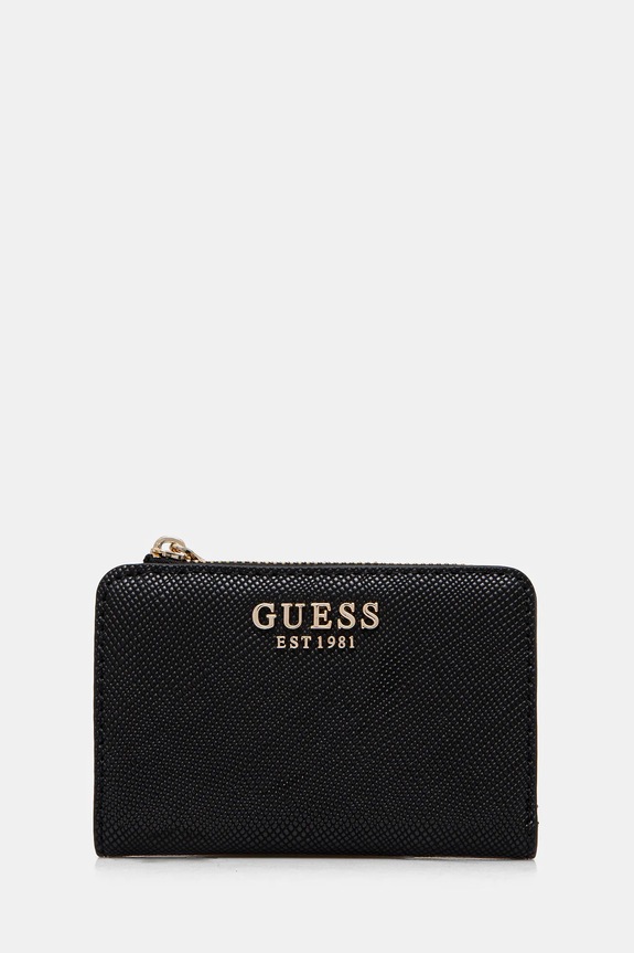Peněženka Guess LAUREL hladký černá SWZG85.00156