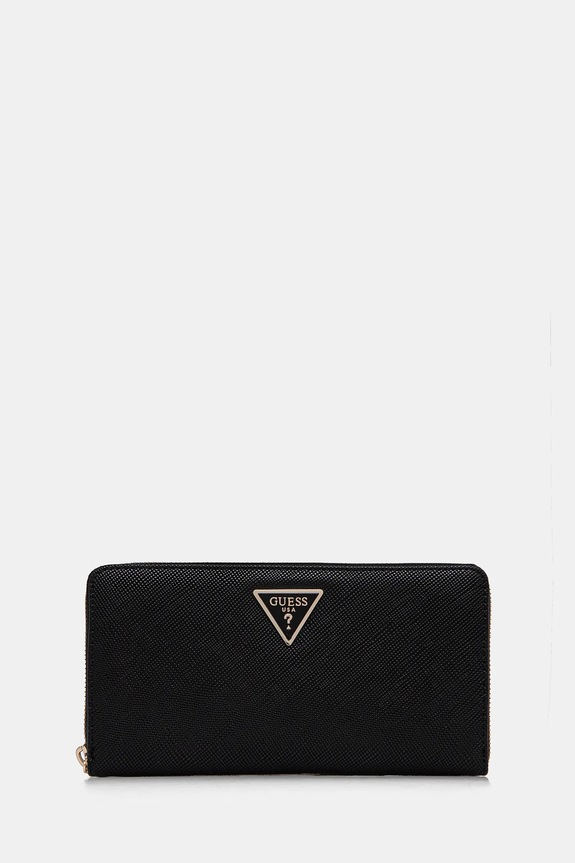 Peněženka Guess LAUREL hladký černá SWZG85.00163