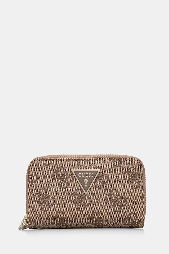 Πορτοφόλι Guess ZAMIRA συνθετικό μπεζ PW7503.P5111