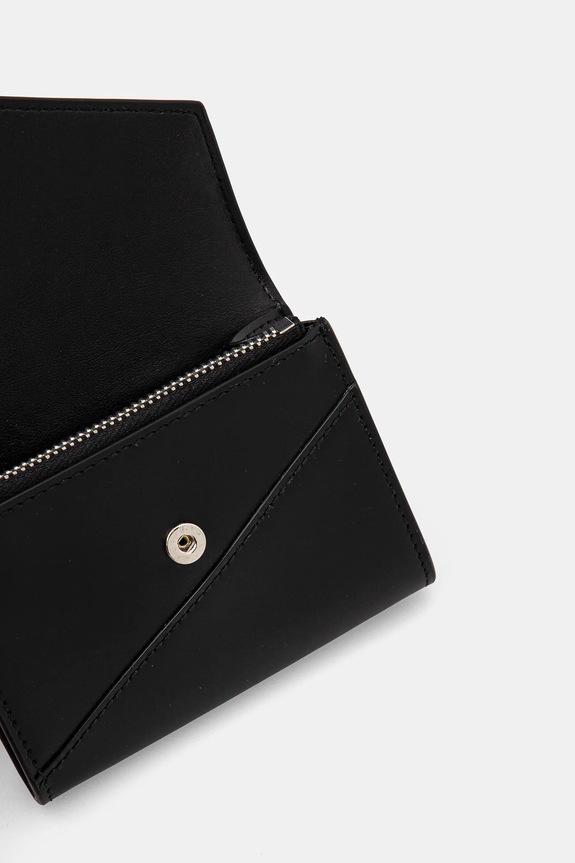Αξεσουάρ Δερμάτινο πορτοφόλι MM6 Maison Margiela SA5UI0010.P7183 μαύρο