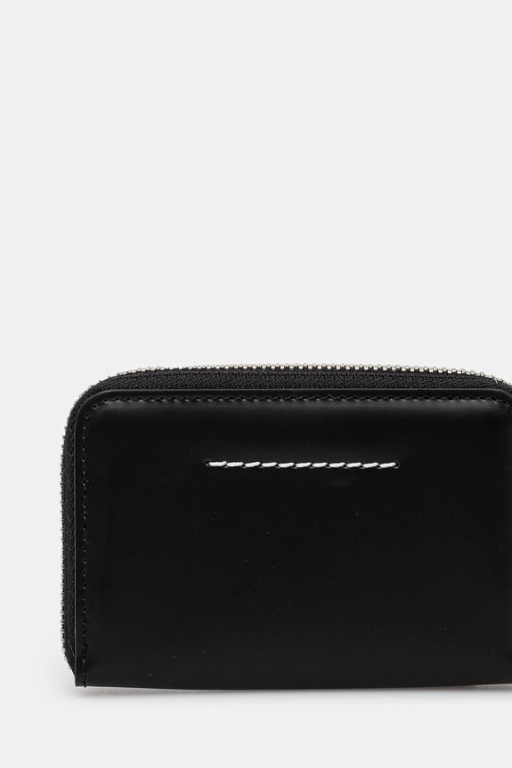 Accesorii MM6 Maison Margiela portofel de piele SA6UI0016.P7183 negru