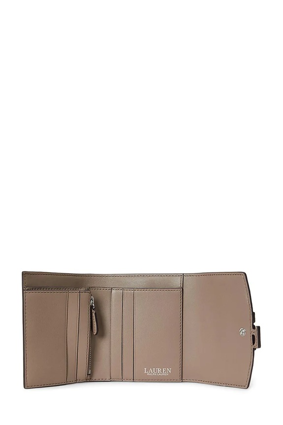 Doplnky Kožená peňaženka Lauren Ralph Lauren 432966782 hnedá