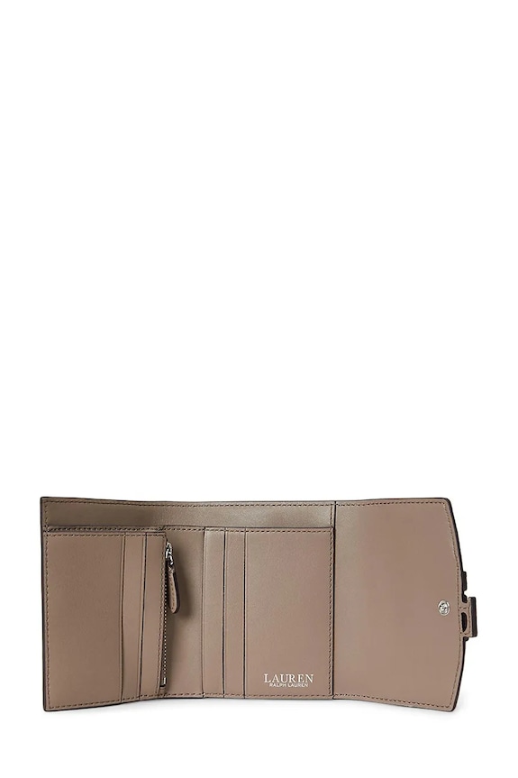 Doplnky Kožená peňaženka Lauren Ralph Lauren 432966782 hnedá