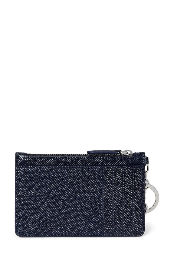 Kožni novčanik Lauren Ralph Lauren 432966789 mornarsko plava AW25