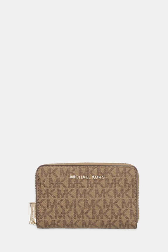 Peněženka MICHAEL Michael Kors hladký béžová 32H1GJ6D0V