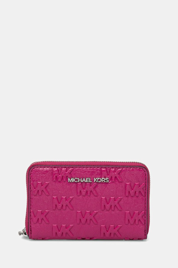 MICHAEL Michael Kors portafoglio stampa all-over rosa 32R5SJ6D0L