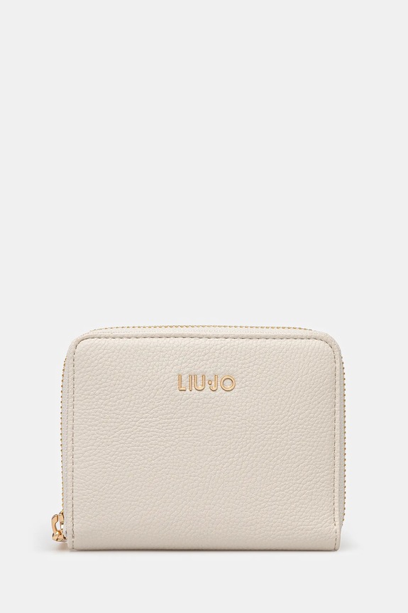 Liu Jo portfel imitacja skóry licowej beżowy AA5156.E0058