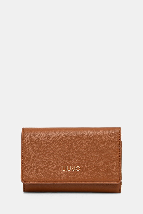 Peněženka Liu Jo imitace kůže hnědá AA5167.E0058