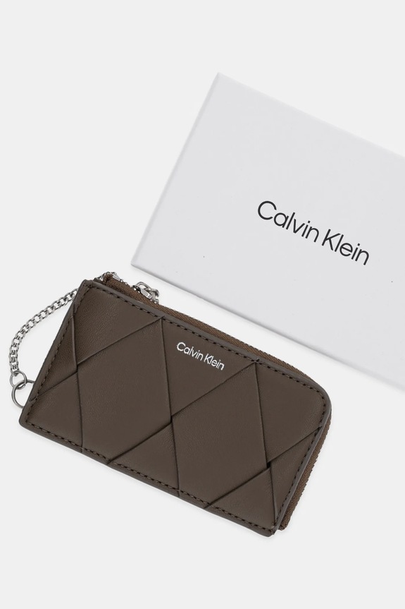 Αξεσουάρ Πορτοφόλι Calvin Klein K60K612954 καφέ
