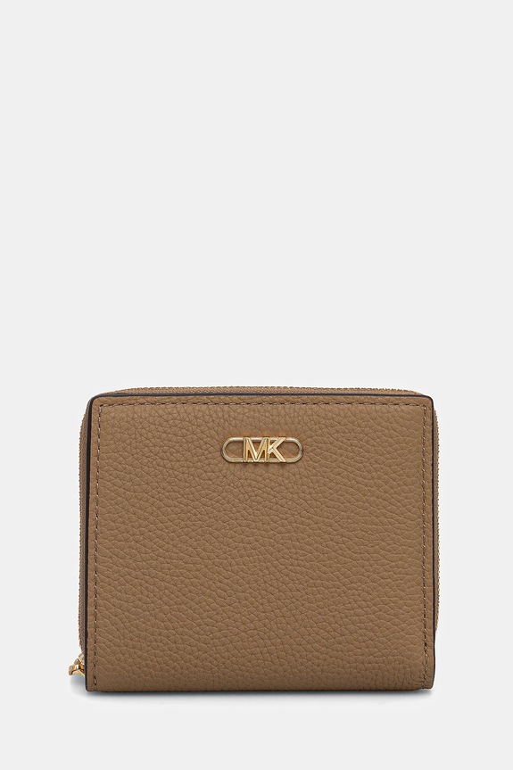 MICHAEL Michael Kors portfel skórzany skóra licowa zielony 32S5G8ED1L