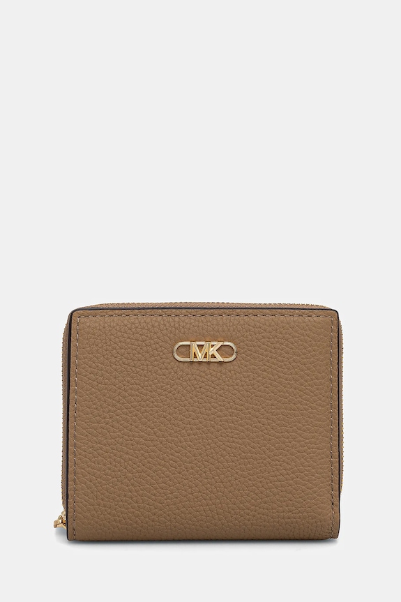 MICHAEL Michael Kors portfel skórzany skóra licowa zielony 32S5G8ED1L
