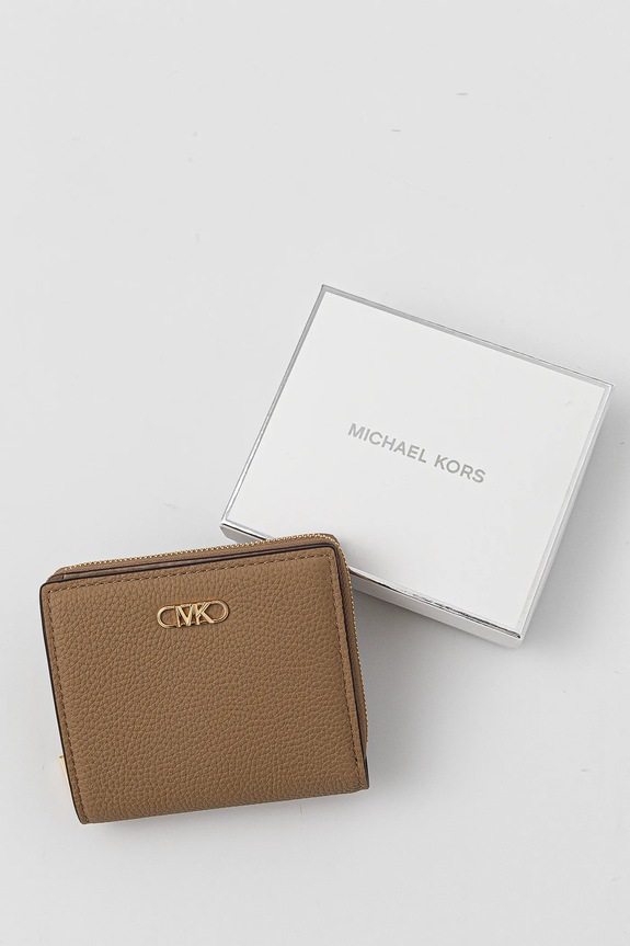 MICHAEL Michael Kors portfel skórzany zielony 32S5G8ED1L