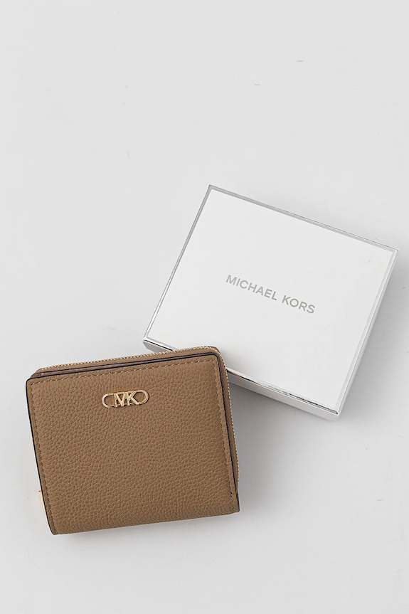 MICHAEL Michael Kors portfel skórzany zielony 32S5G8ED1L