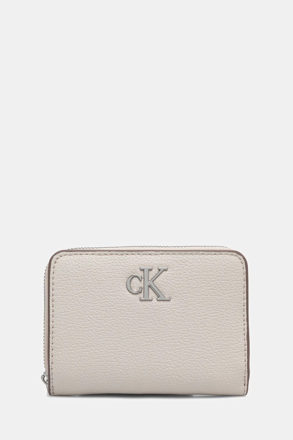 Calvin Klein Jeans pénztárca sima bézs LV04K1009G
