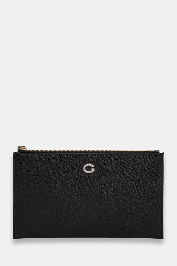 Guess portfel skórzany skóra licowa czarny RW1763.P5201