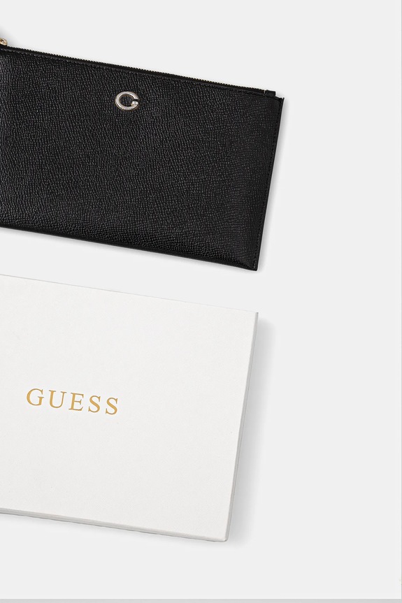 Akcesoria Guess portfel skórzany RW1763.P5201 czarny