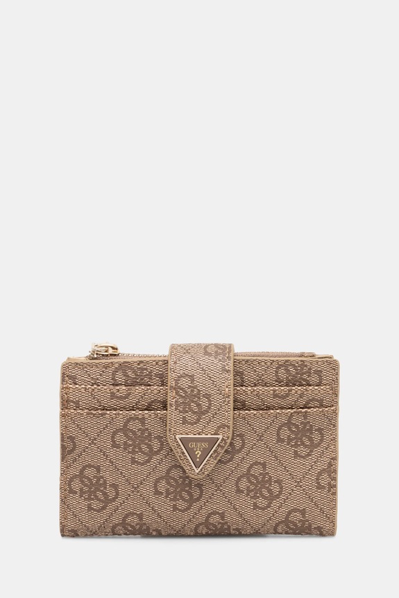 Peněženka Guess ZAMIRA imitace kůže béžová RW1782.P5201