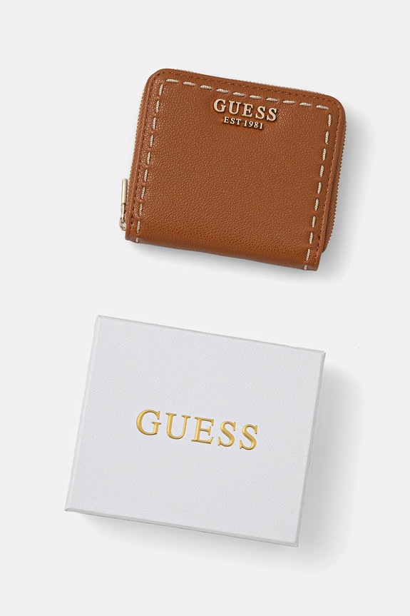 Peněženka Guess NASTRA hnědá SWBG96.37137