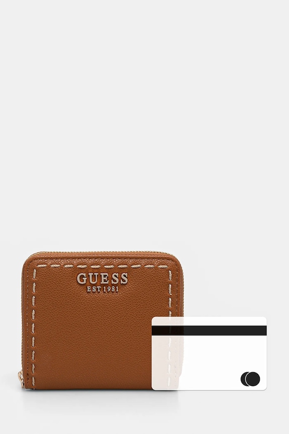 Peněženka Guess NASTRA SWBG96.37137 hnědá