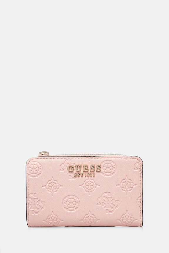 Guess pénztárca ZARELA mintás rózsaszín SWPD96.30156