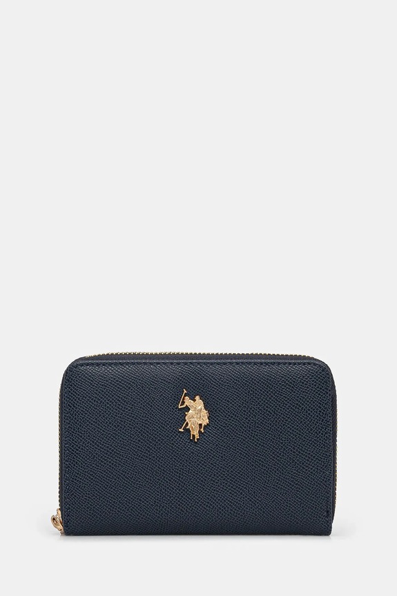U.S. Polo Assn. portfel Jones imitacja skóry licowej granatowy WEUJE8659WVP