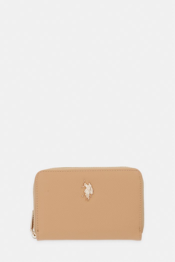 U.S. Polo Assn. portfel Jones imitacja skóry licowej brązowy WEUJE8659WVP