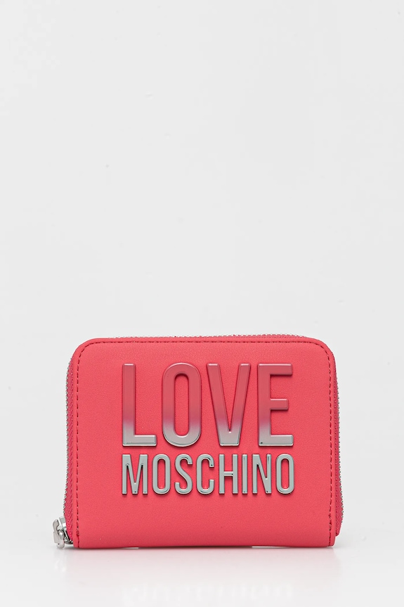 Love Moschino pénztárca mintás rózsaszín JC5732PP0MKD0615
