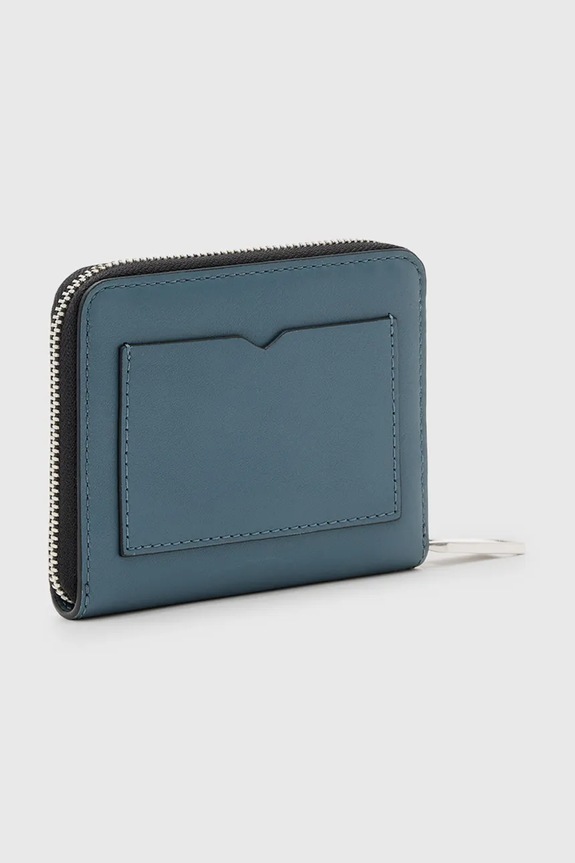 Doplnky Kožená peňaženka AllSaints LENA HEX W130XC modrá