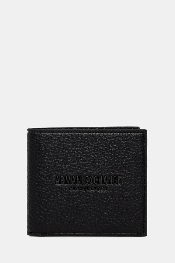 Armani Exchange portfel drobny wzór czarny XM000168.AF11931