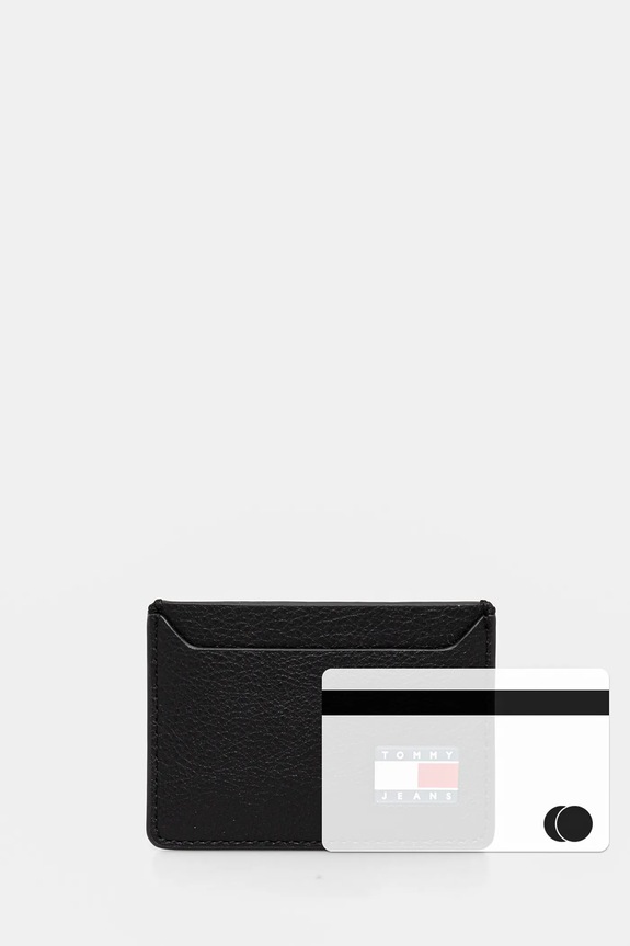 Akcesoria Tommy Jeans etui na karty AM0AM13388 czarny