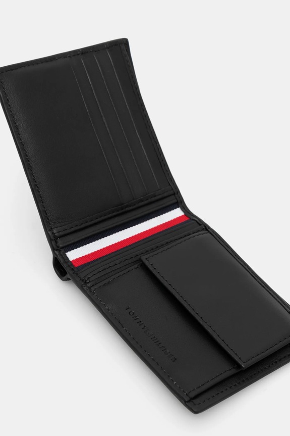 Doplňky Kožená peněženka Tommy Hilfiger AM0AM13032 černá