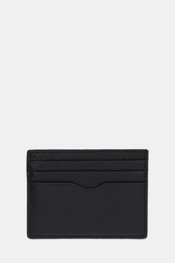 Kožni etui za kartice Tommy Hilfiger AM0AM13041 crna SS25