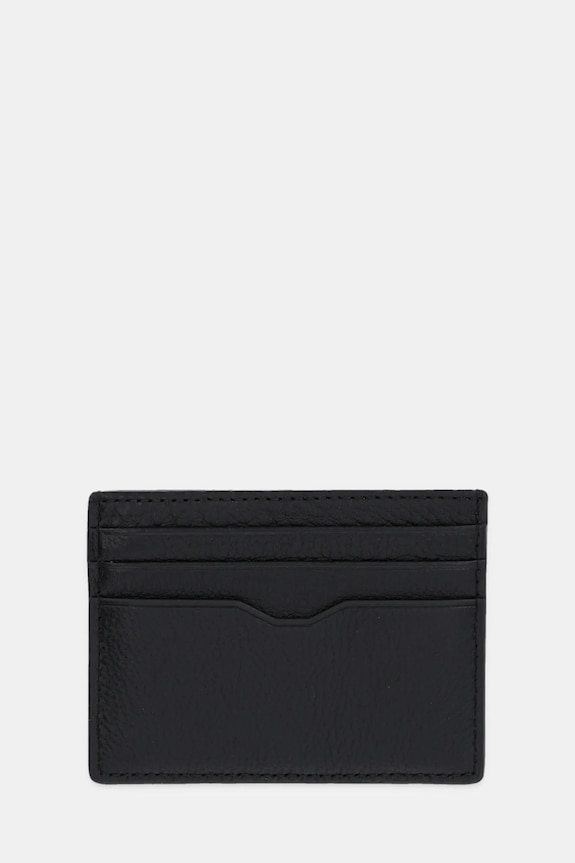 Kožni etui za kartice Tommy Hilfiger AM0AM13041 crna SS25